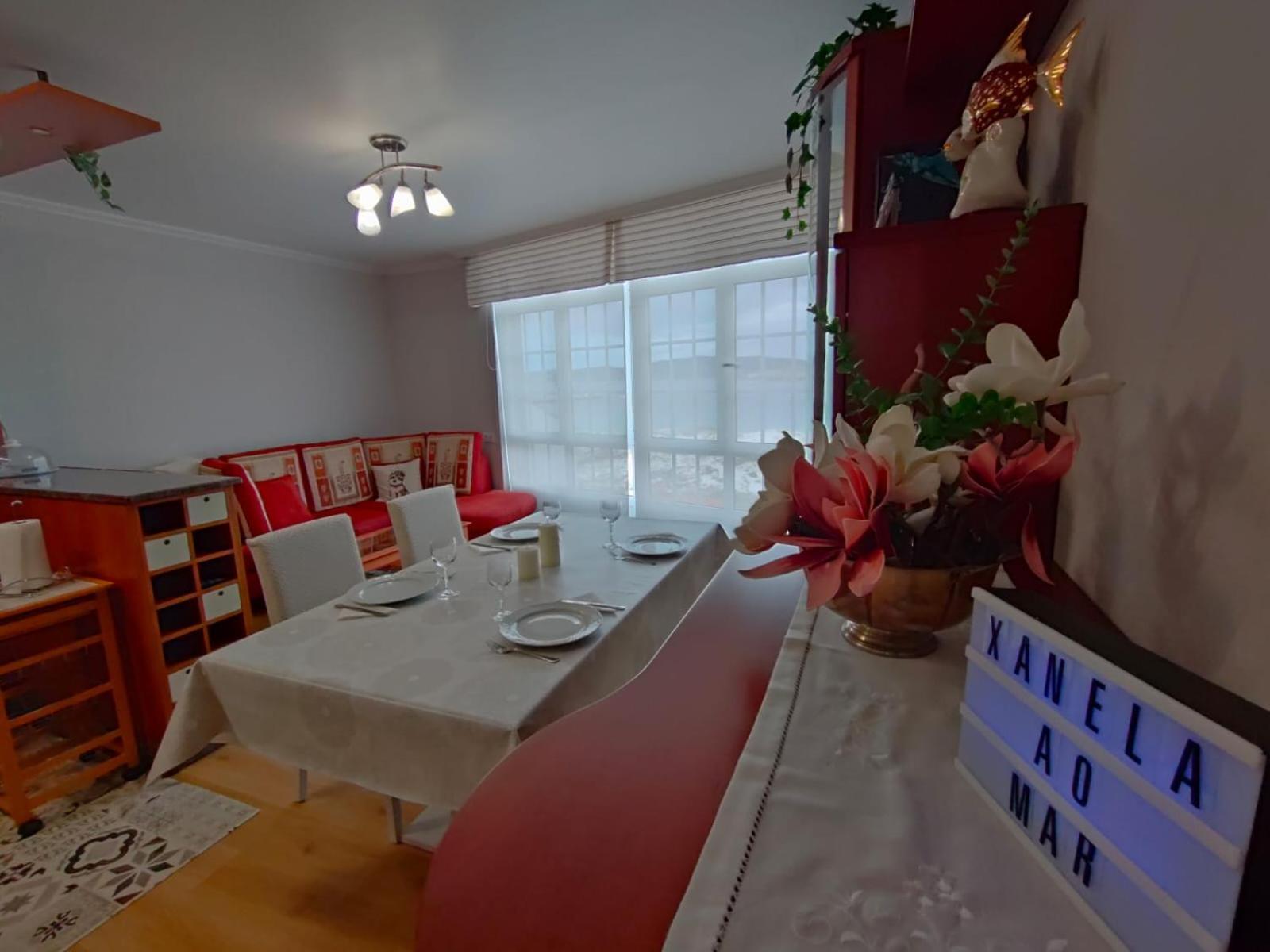 Apartamento Xanela o Mar Laxe Esterno foto